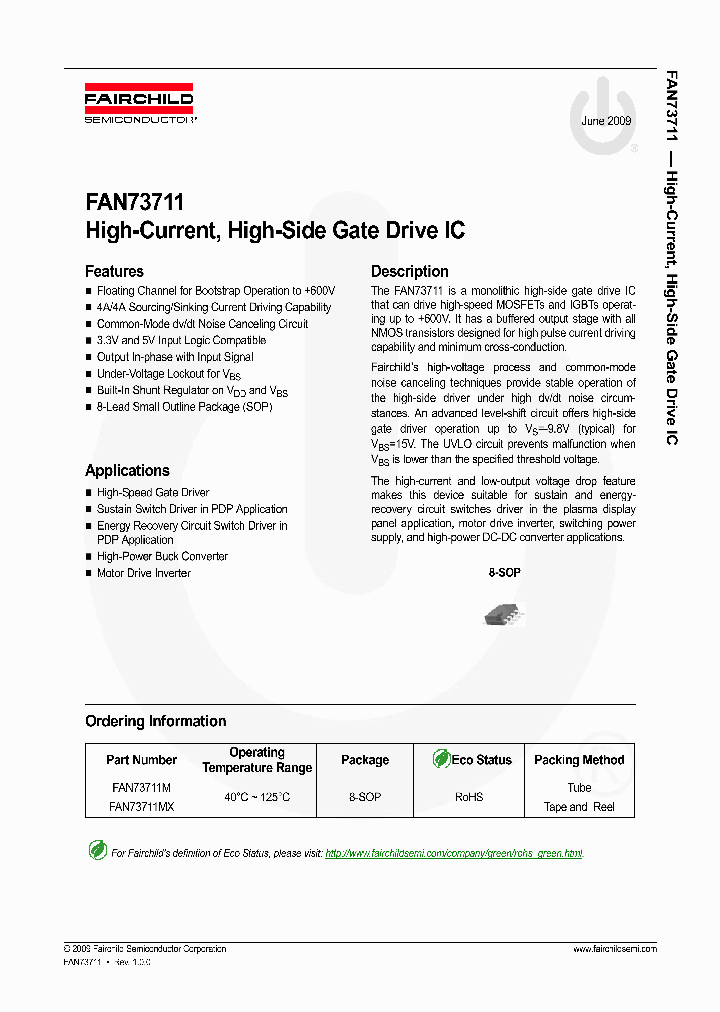 FAN73711_4473805.PDF Datasheet