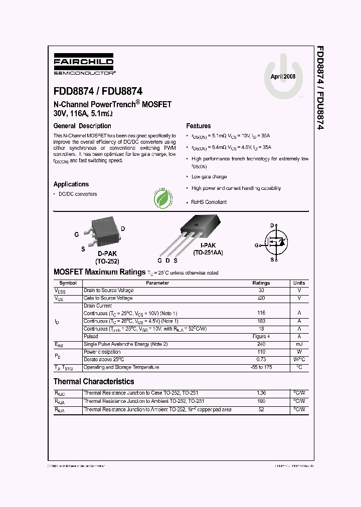 FDD8874_4241714.PDF Datasheet