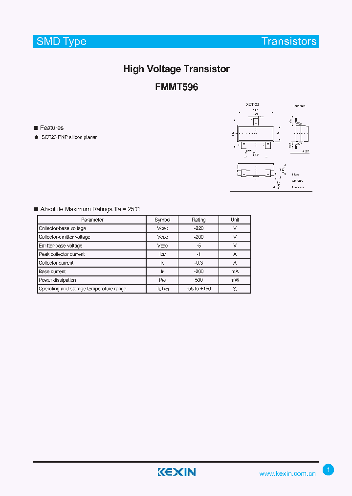 FMMT596_4332507.PDF Datasheet