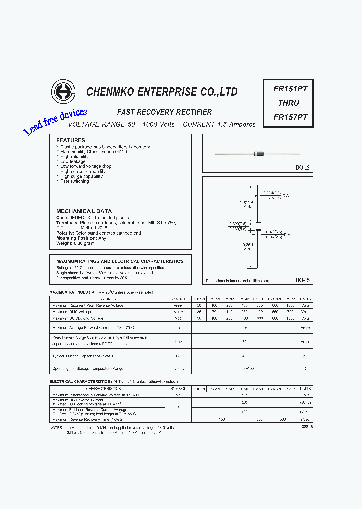 FR152PT_4681209.PDF Datasheet