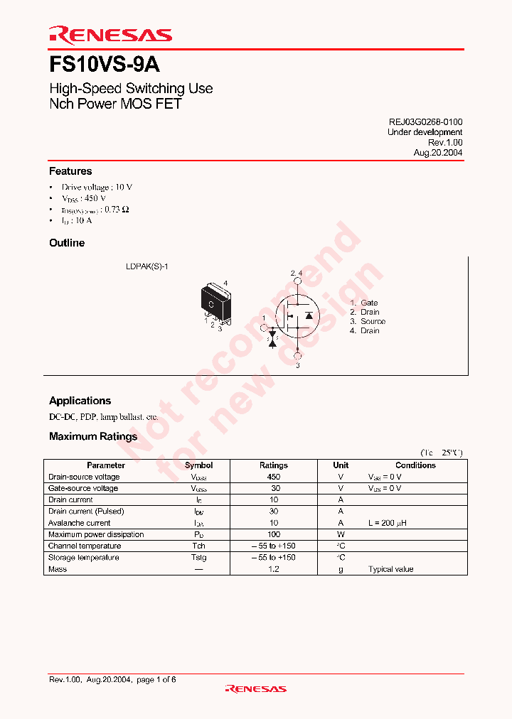 FS10VS-9A-T11_4859938.PDF Datasheet
