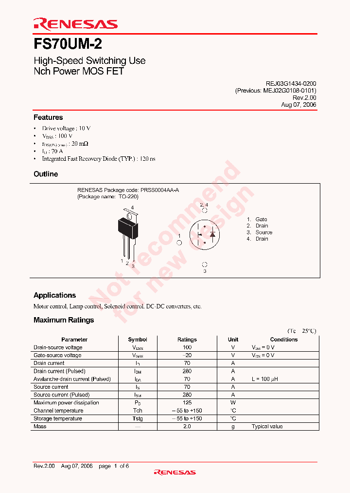 FS70UM-2_4787981.PDF Datasheet