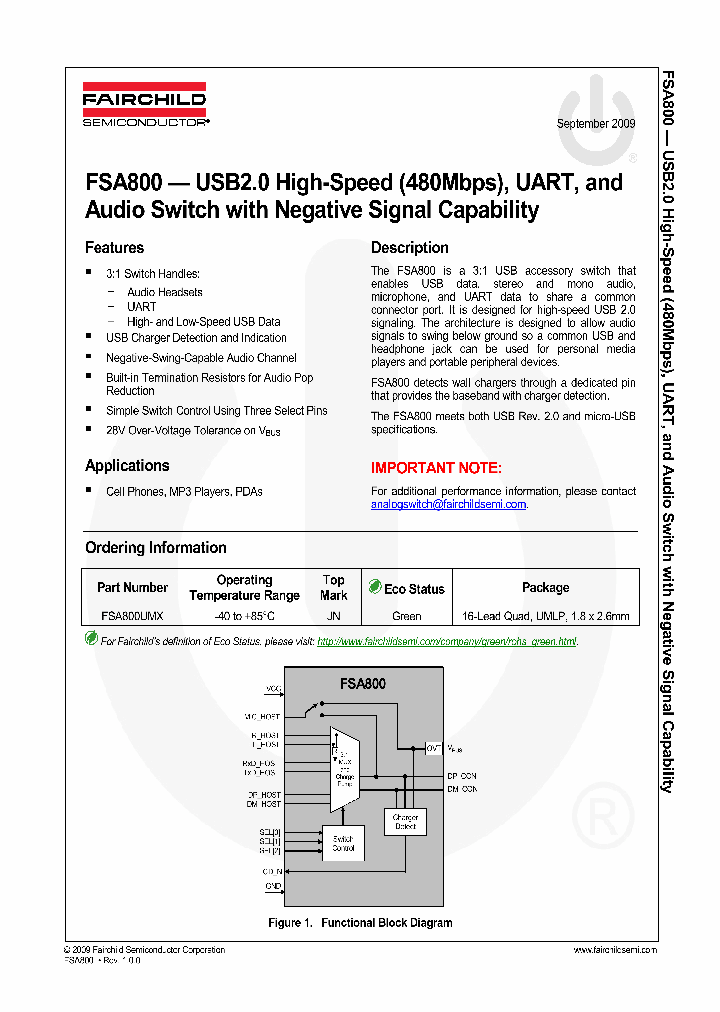 FSA800UMX_4473725.PDF Datasheet