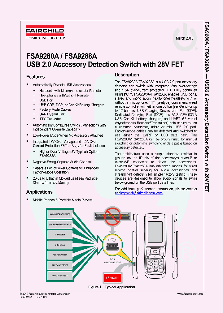 FSA9280A_4602230.PDF Datasheet
