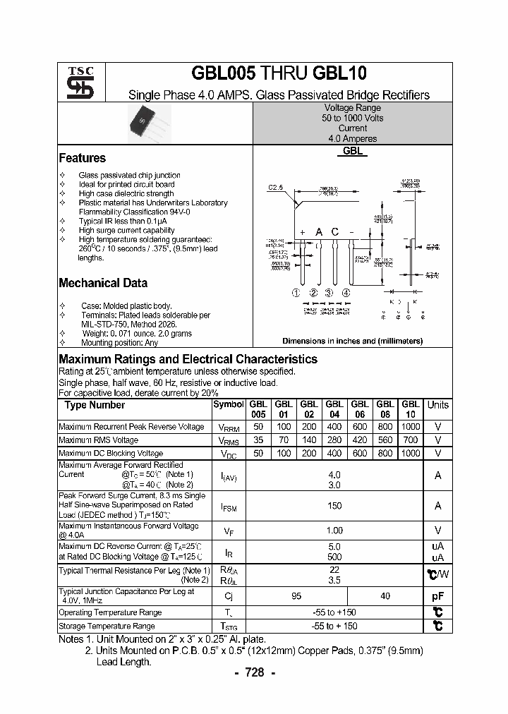 GBL10_4557777.PDF Datasheet