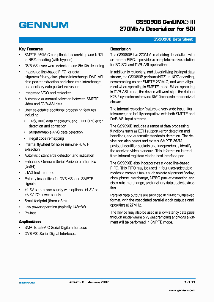 GS9090B_4193781.PDF Datasheet
