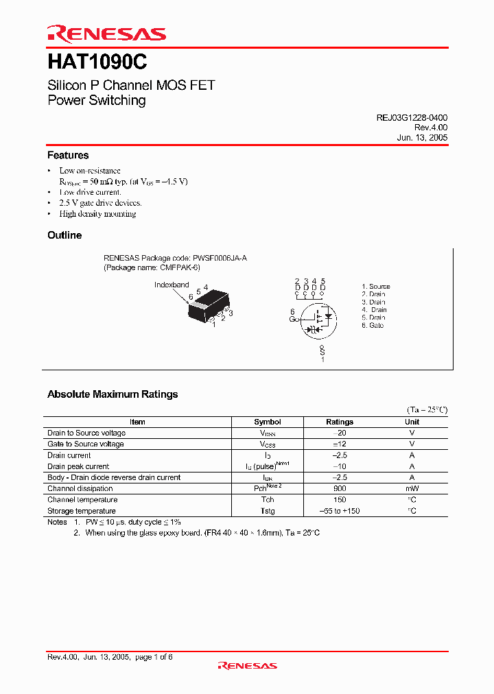 HAT1090C_4422500.PDF Datasheet