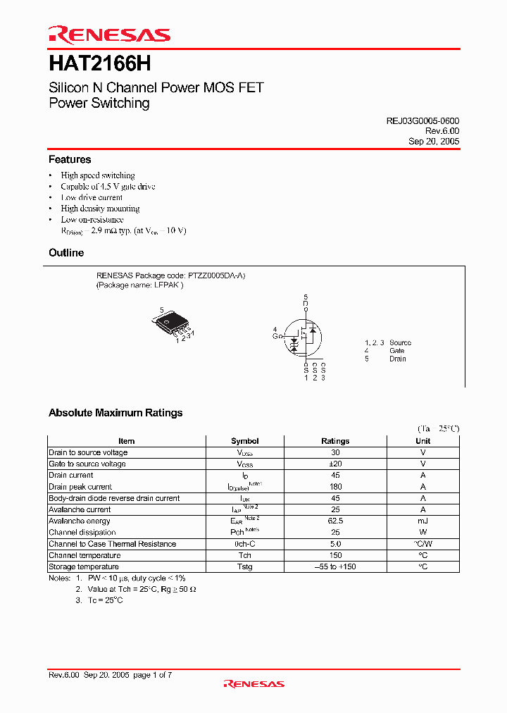 HAT2166H-EL-E_4661259.PDF Datasheet