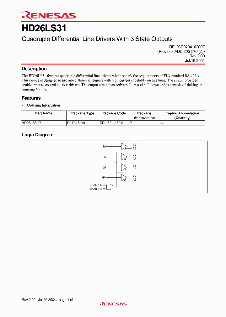 HD26LS31_4247714.PDF Datasheet