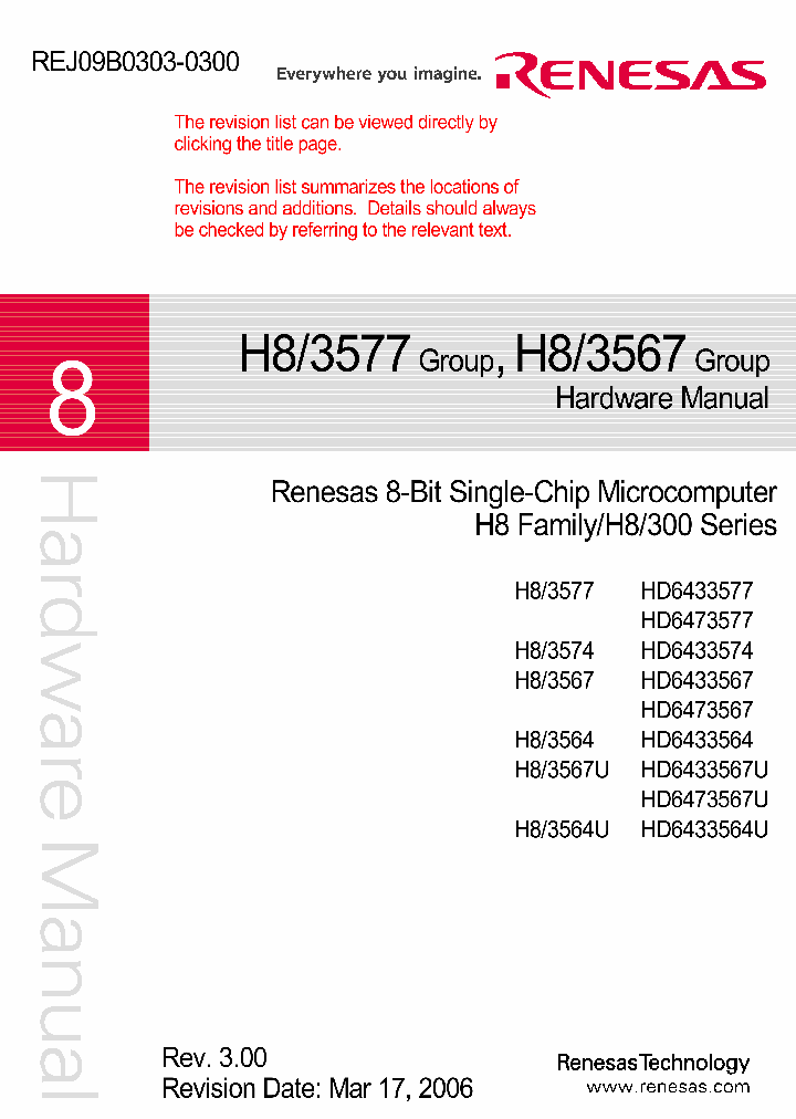 HD6433564_4299529.PDF Datasheet