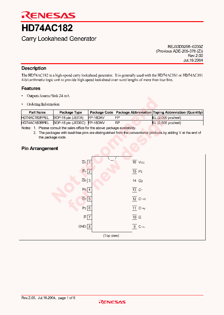 HD74AC182_4307826.PDF Datasheet