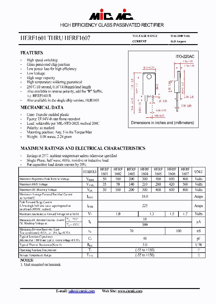 HERF1601_4820570.PDF Datasheet