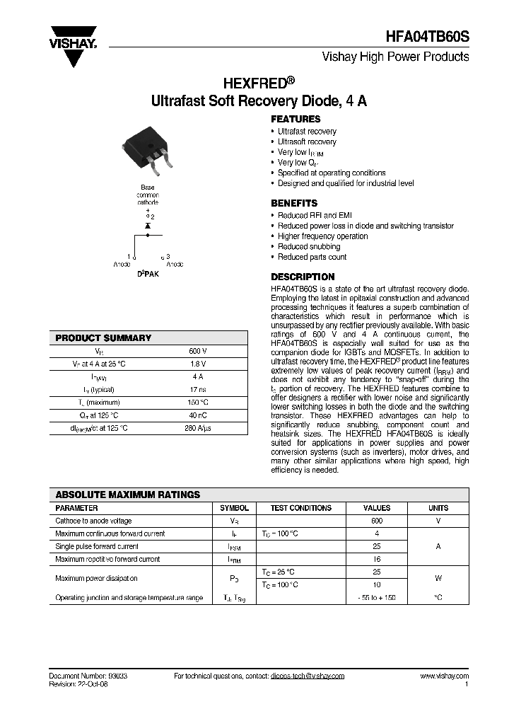 HFA04TB60S_4401028.PDF Datasheet