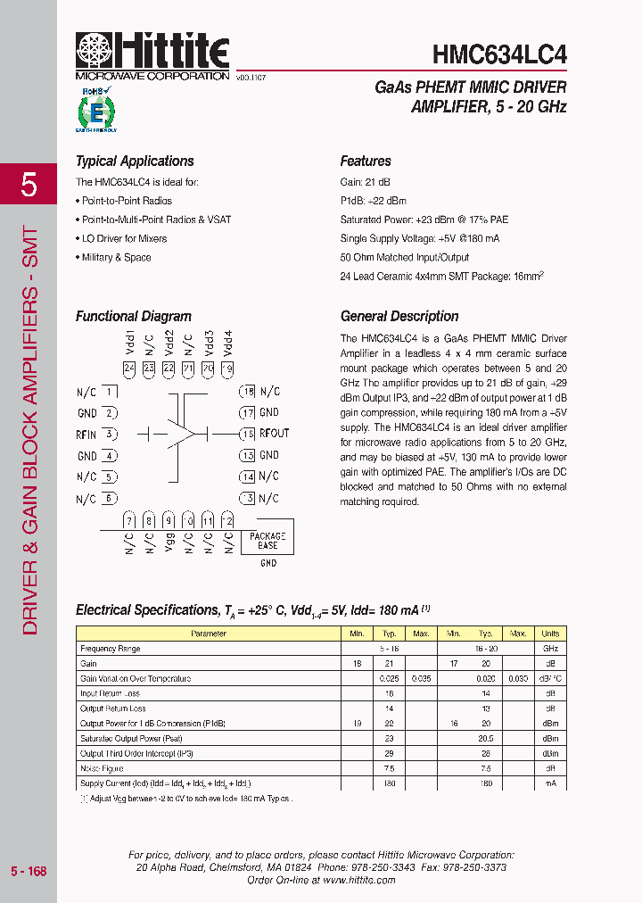 HMC634LC4_4188657.PDF Datasheet
