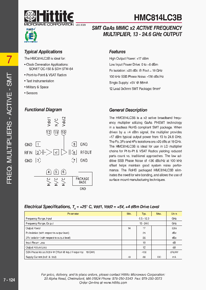 HMC814LC3B_4585719.PDF Datasheet