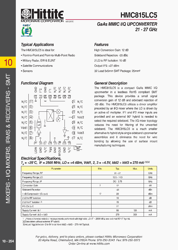 HMC815LC510_4585723.PDF Datasheet