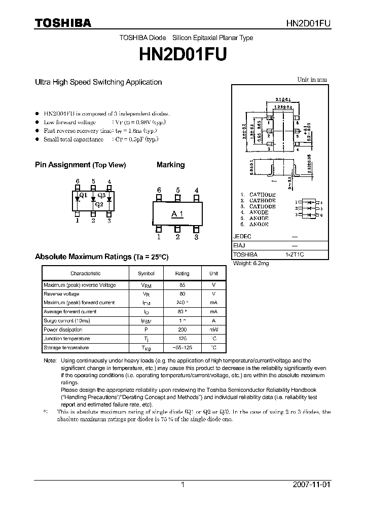 HN2D01FU_4334578.PDF Datasheet