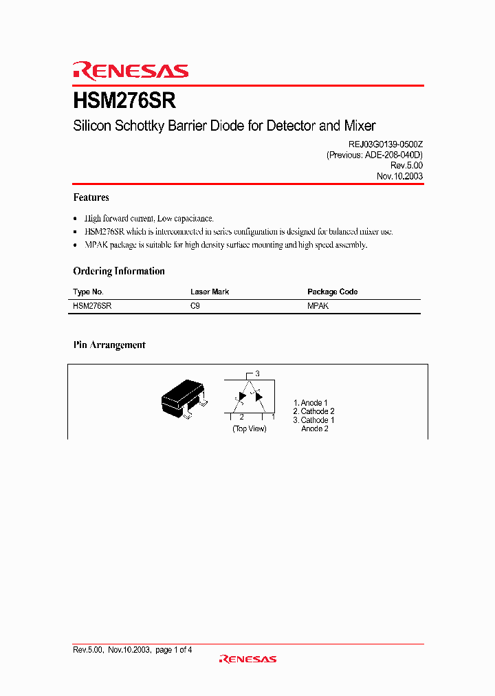 HSM276SR_4318544.PDF Datasheet