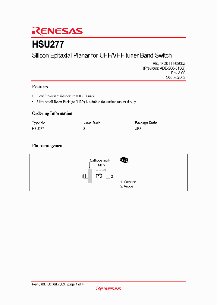 HSU277_4321608.PDF Datasheet