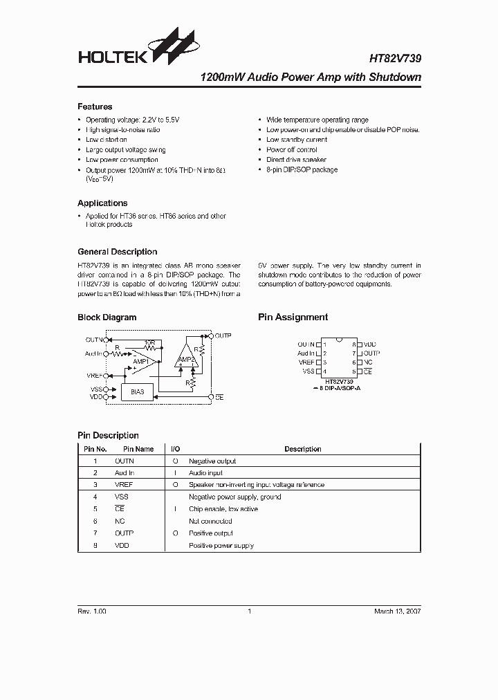 HT82V739_4271710.PDF Datasheet