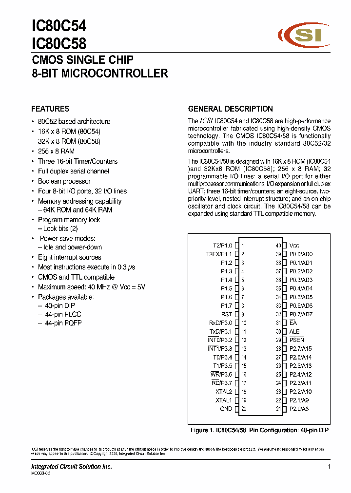 IC80C54-24PL_4406228.PDF Datasheet