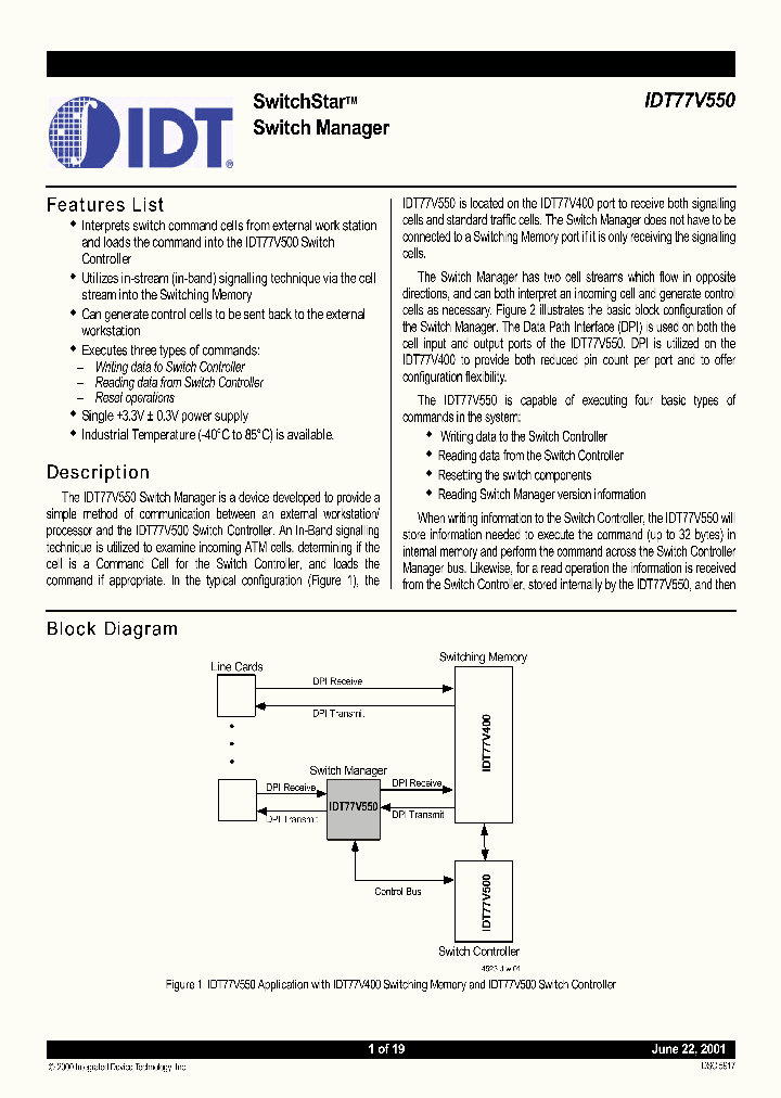 IDT77V550S25DT_4878472.PDF Datasheet