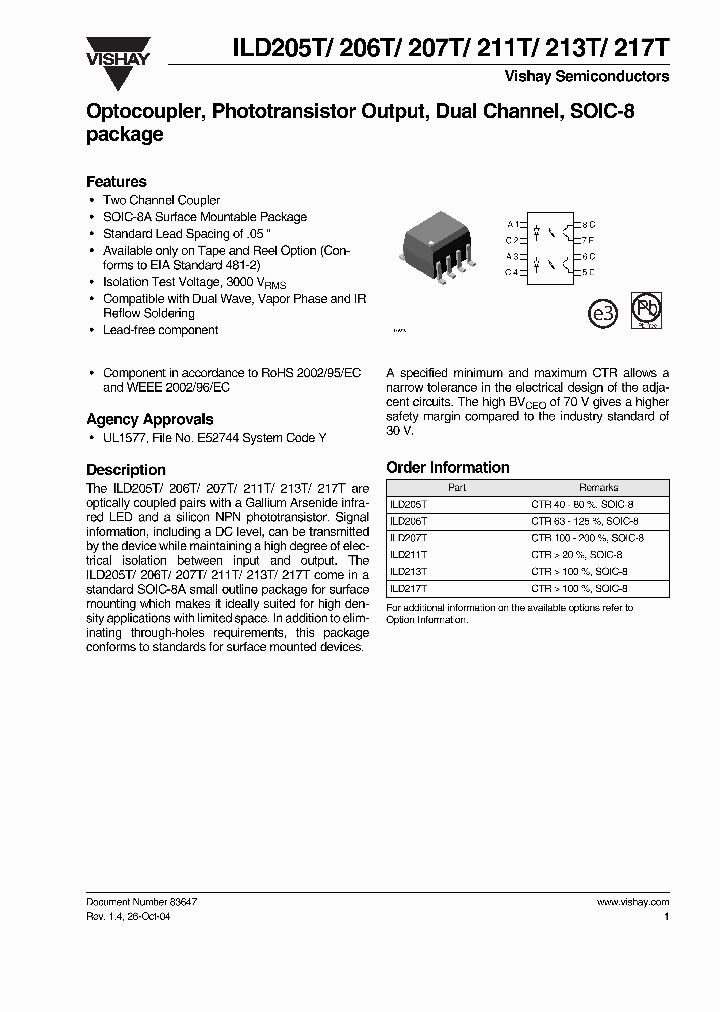 ILD206T_4171926.PDF Datasheet