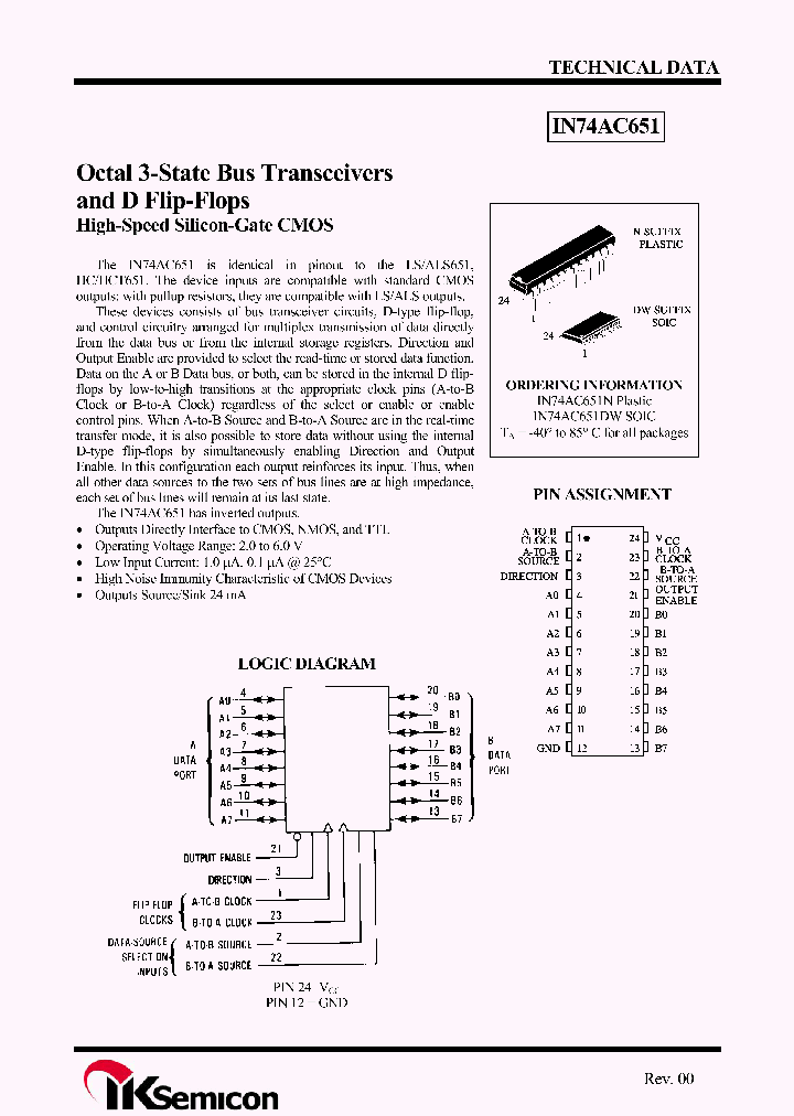 IN74AC651_4427758.PDF Datasheet