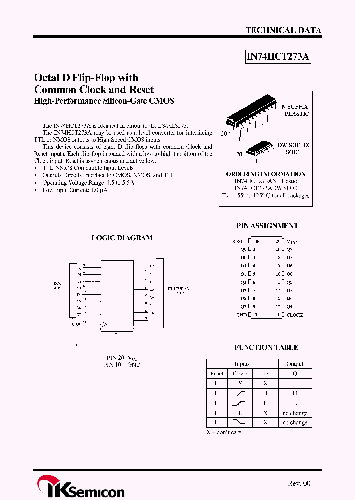 IN74HCT273A_4369478.PDF Datasheet