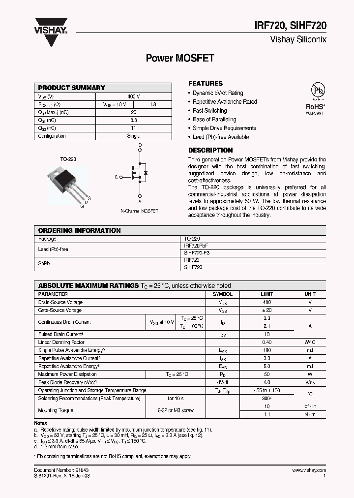 IRF720_4246345.PDF Datasheet