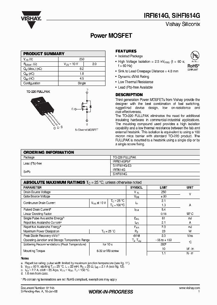 IRFI614G_4466761.PDF Datasheet