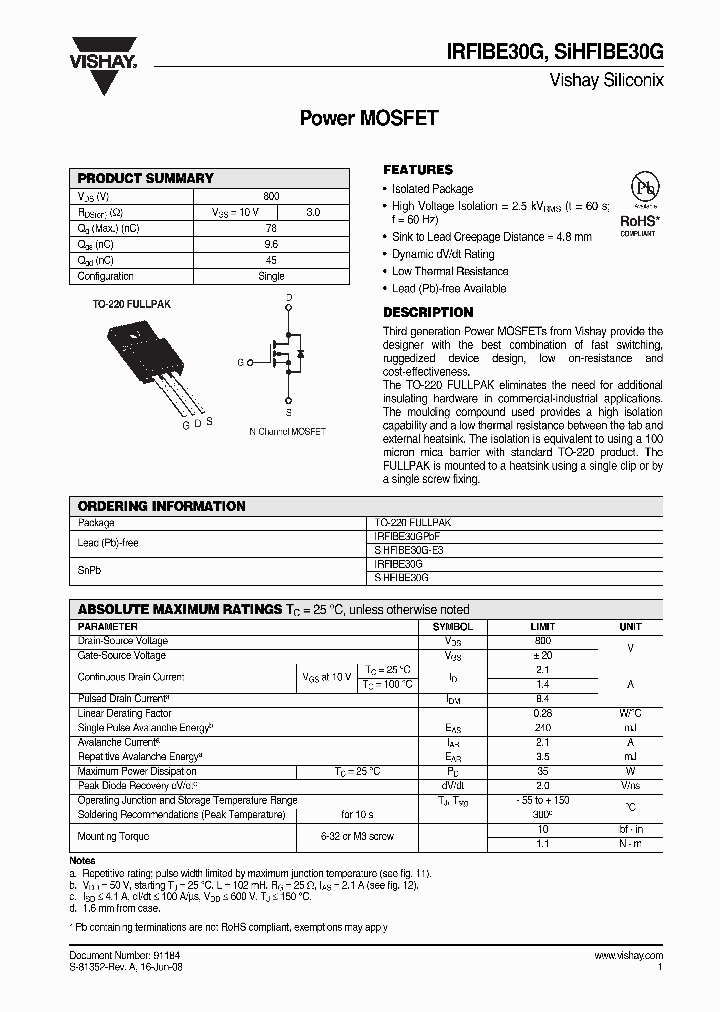 IRFIBE30G_4246867.PDF Datasheet