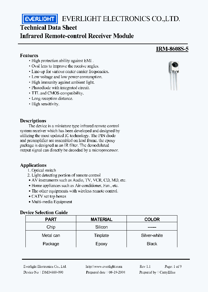 IRM-8608S-5_4489436.PDF Datasheet