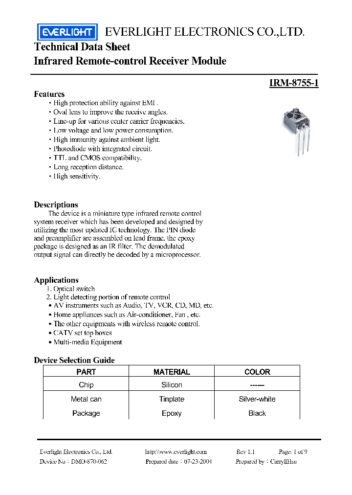 IRM-8755-1_4180262.PDF Datasheet