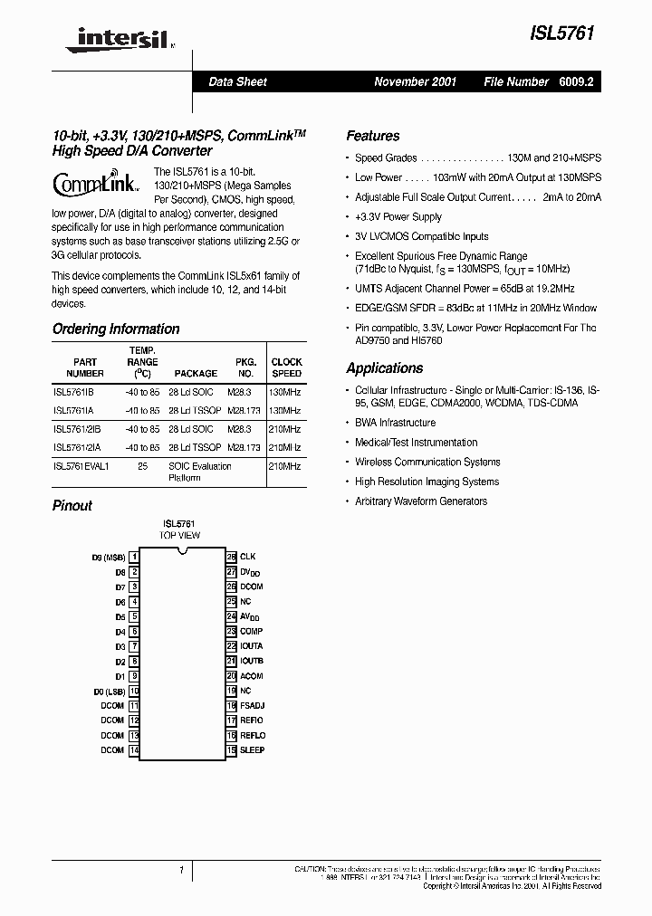 ISL5761EVAL1_4608178.PDF Datasheet