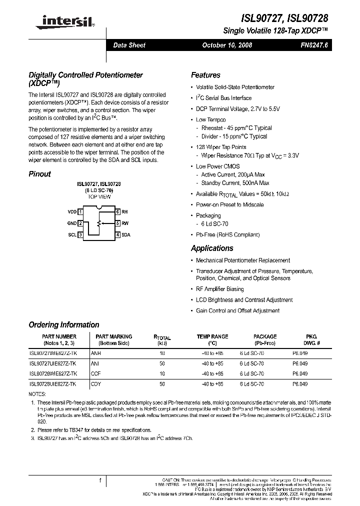 ISL90728UIE627Z-TK_4861551.PDF Datasheet