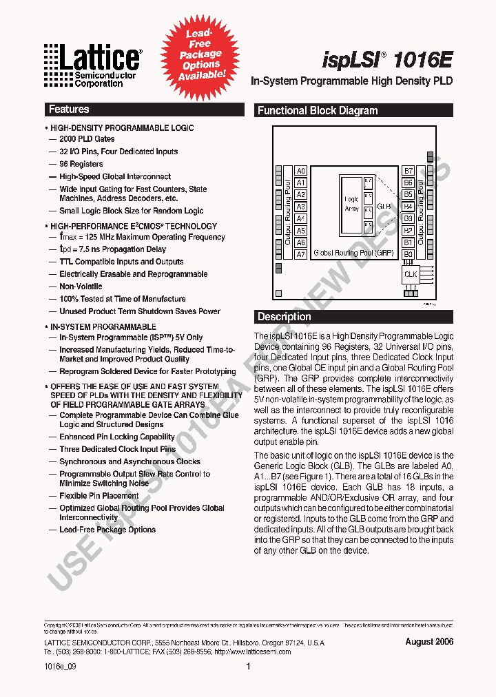 ISPLSI1016E06_4792575.PDF Datasheet