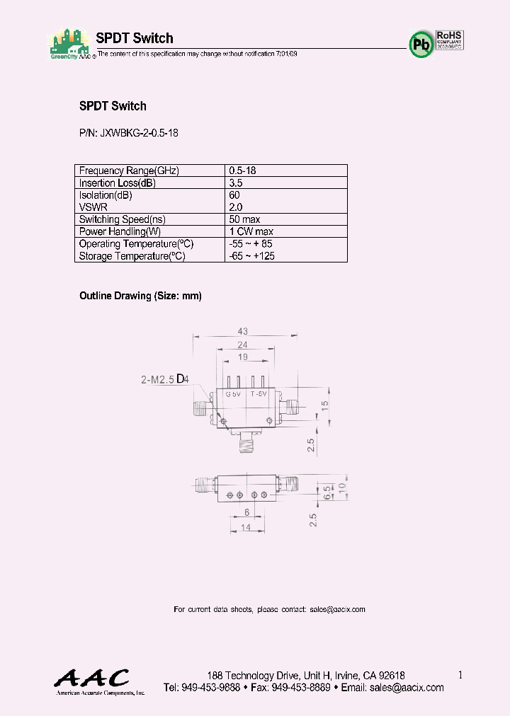 JXWBKG-2-05-18_4613118.PDF Datasheet