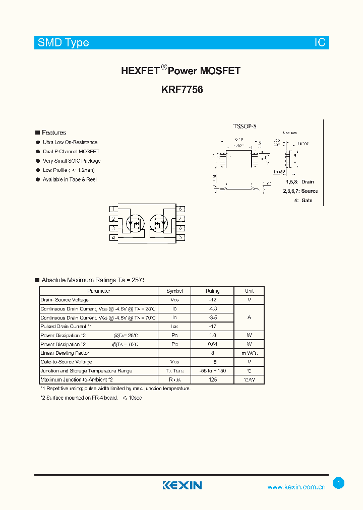 KRF7756_4493165.PDF Datasheet