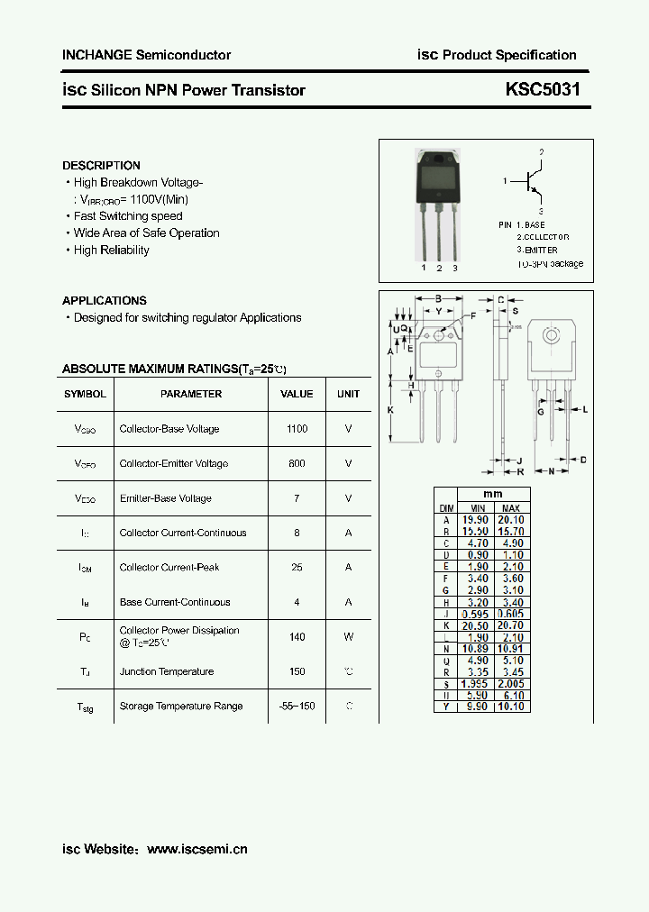 KSC5031_4355512.PDF Datasheet