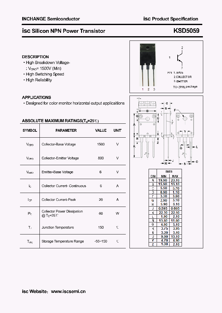 KSD5059_4465308.PDF Datasheet
