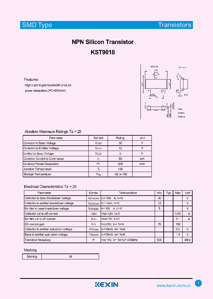 KST9018_4280641.PDF Datasheet