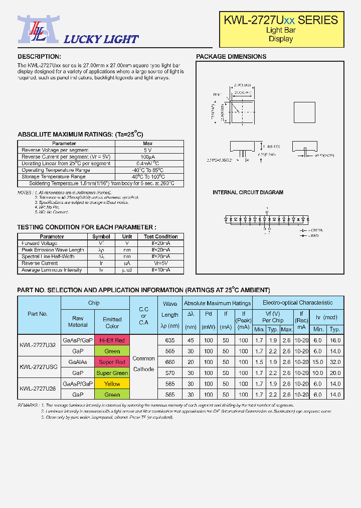 KWL-2727U26_4230914.PDF Datasheet