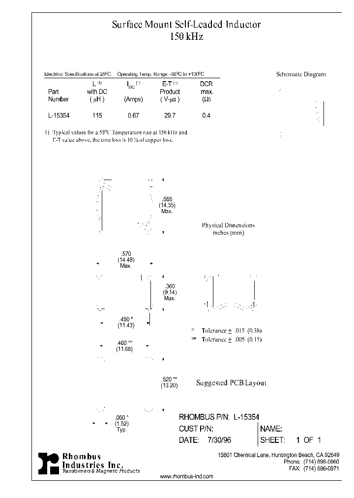 L-15354_4622973.PDF Datasheet