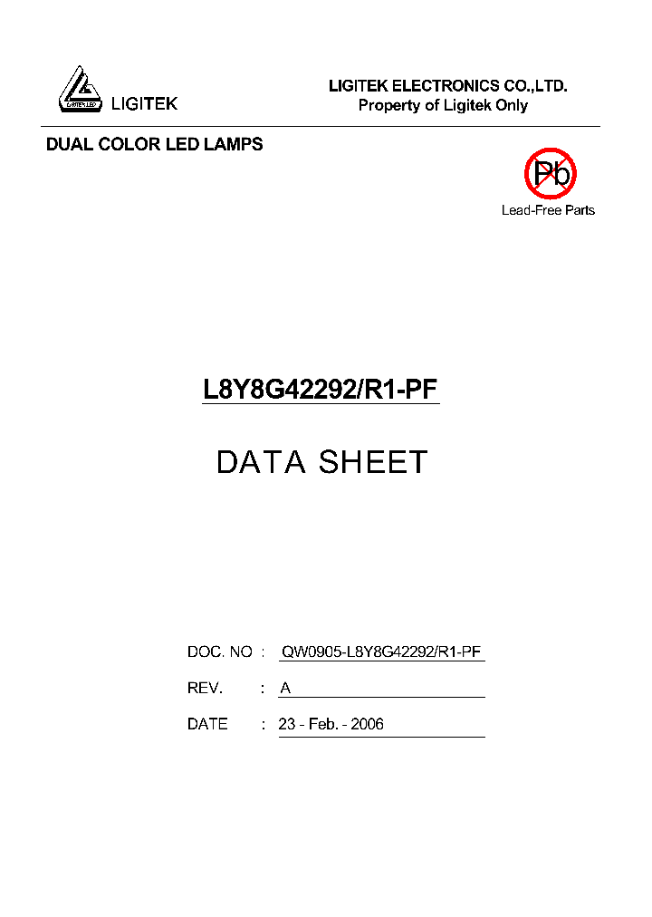 L8Y8G42292-R1-PF_4908495.PDF Datasheet