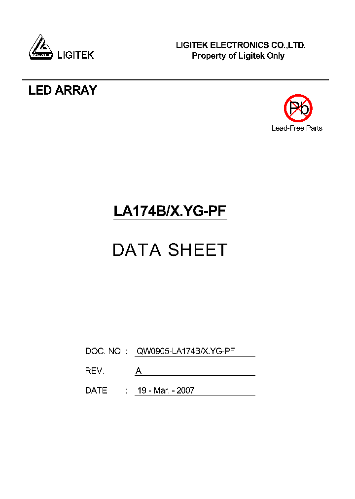 LA174B-XYG-PF_4533487.PDF Datasheet
