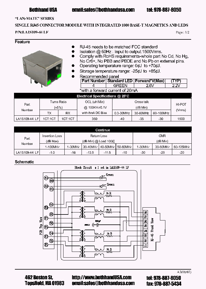 LA1S109-44LF_4587819.PDF Datasheet