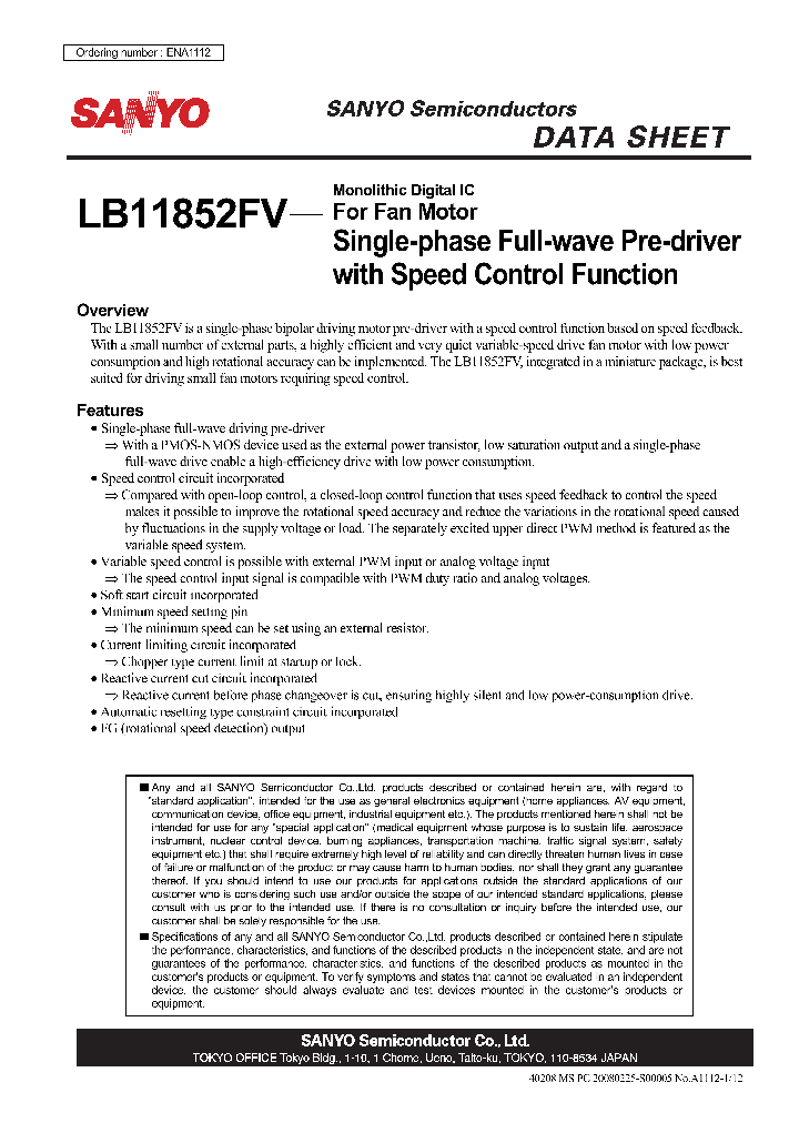 LB11852FV_4349116.PDF Datasheet