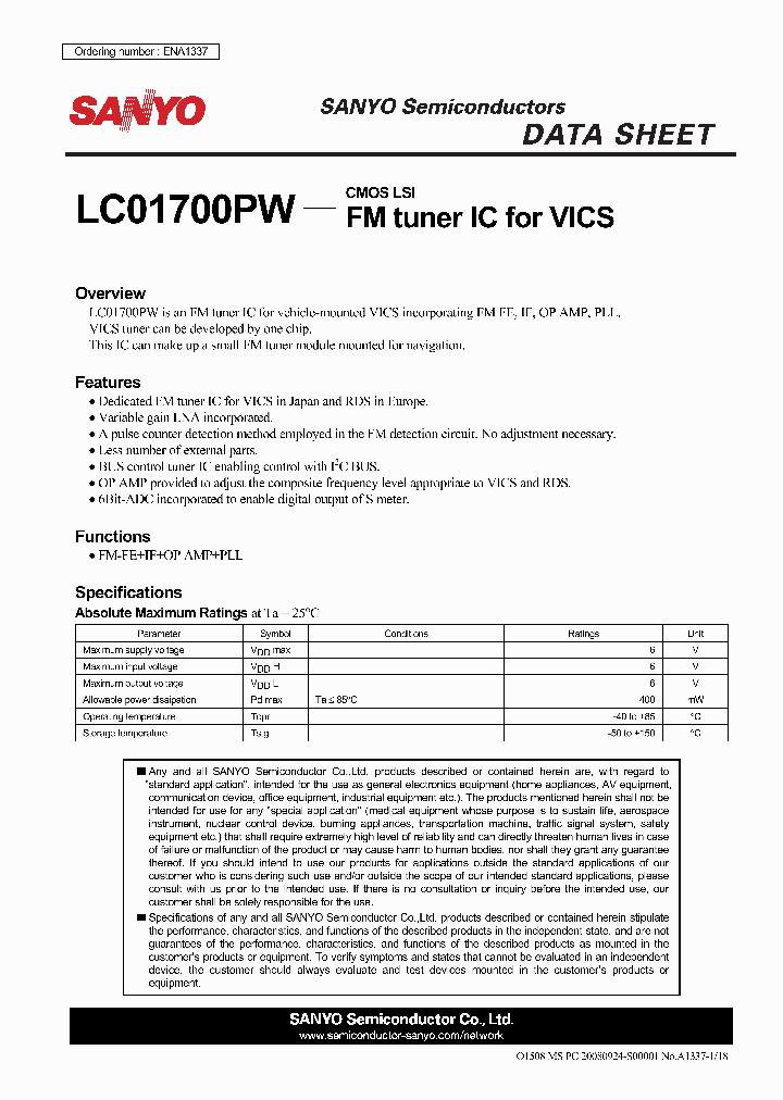 LC01700PW_4326302.PDF Datasheet