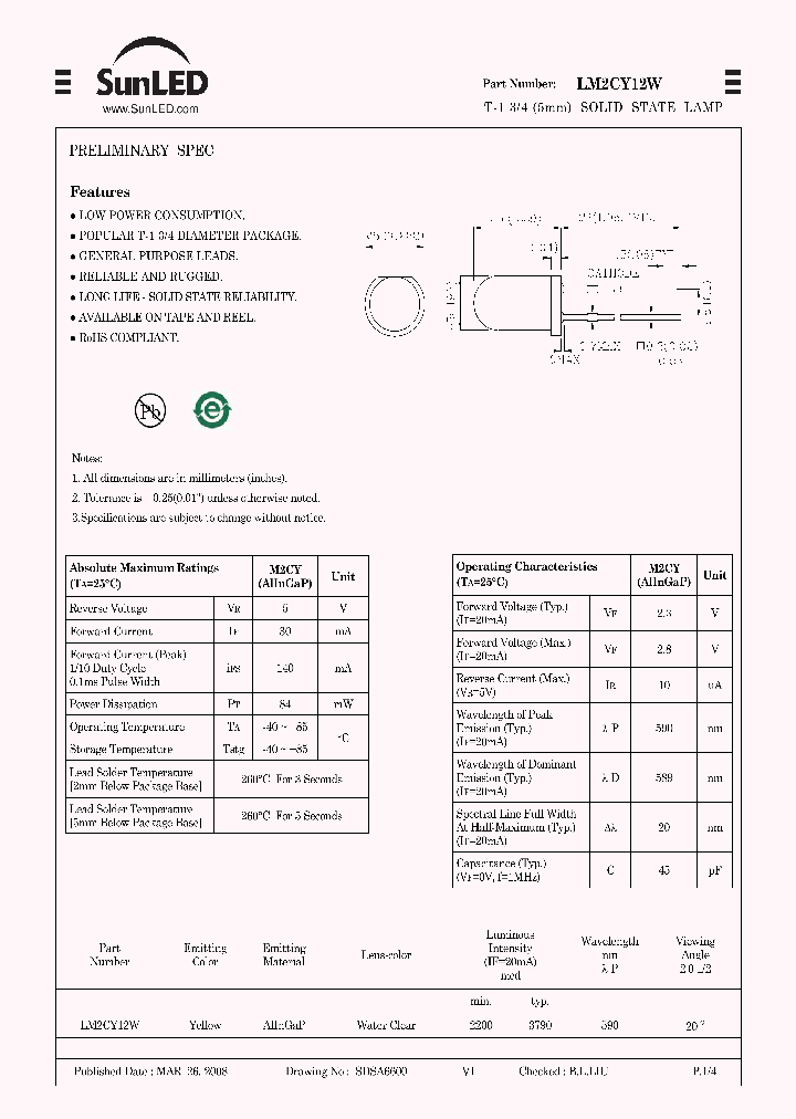 LM2CY12W_4226715.PDF Datasheet